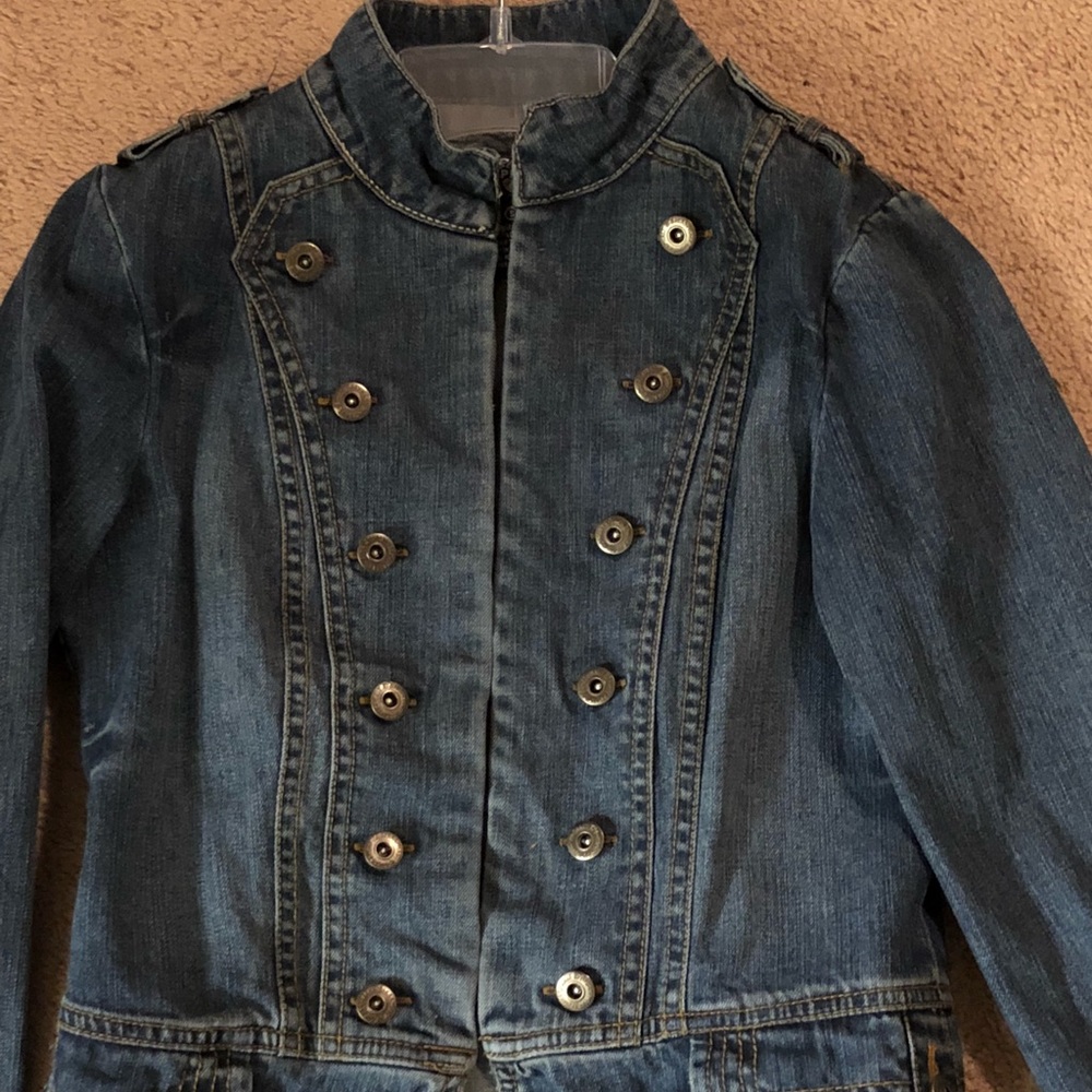 Blue Asphalt Women Denim Jean  jacket Sz small